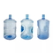 Μπλε PC μπουκάλι νερό 5 γαλονιού γύρω από τον ανακυκλώσιμο cOem σώματος για την κατανάλωση του εμφιαλωμένου νερού